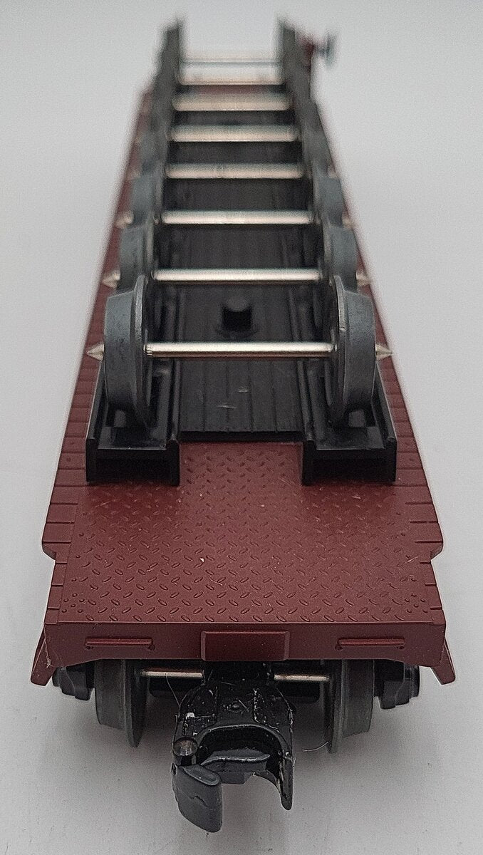 MTH 30-76617 O Gauge Burlington Northern Santa Fe Flatcar #923015 with Wheel Set EX/Box