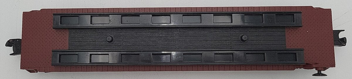 MTH 30-76617 O Gauge Burlington Northern Santa Fe Flatcar #923015 with Wheel Set EX/Box