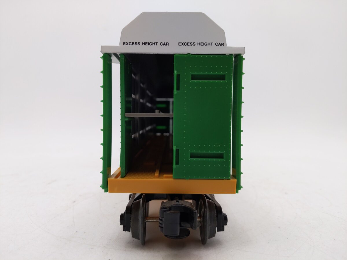 Lionel 6-16217 O Gauge Burlington Northern Auto Carrier with Screens EX/Box