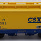 MTH 20-97492 O Gauge CSX 2-Bay Hopper #227392 EX