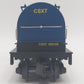 MTH 20-90019C O Gauge CSX Flatcar w/ Coil Covers #498100 EX/Box