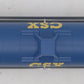 MTH 20-90019C O Gauge CSX Flatcar w/ Coil Covers #498100 EX/Box