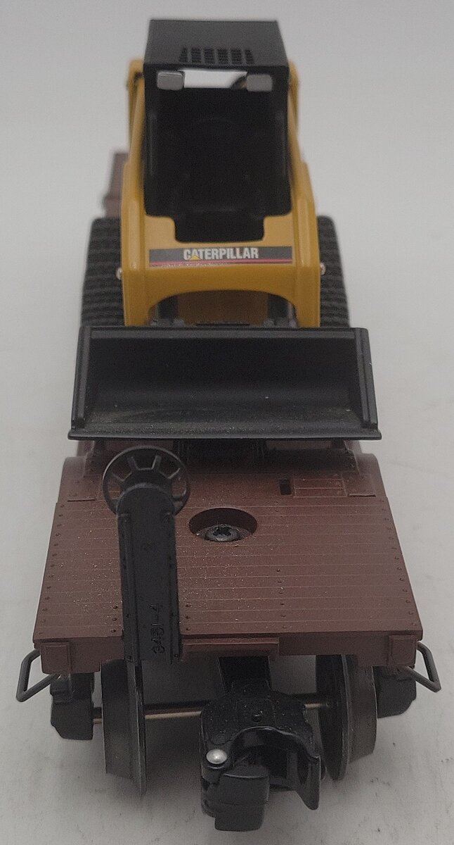 Lionel 6-29457 O Gauge NS Depressed Center Flatcar w/Multi-Terrain Loader EX/Box