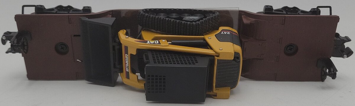 Lionel 6-29457 O Gauge NS Depressed Center Flatcar w/Multi-Terrain Loader EX/Box