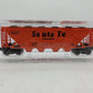 Menards 279-6983 O Santa Fe Covered Hopper #7955 NIB