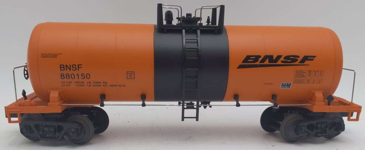 MTH 30-4220B O BNSF Modern Tank Car EX/Box