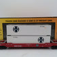 MTH 30-7644 O Gauge BNSF Husky-Stack Car with Containers #212261 EX/Box