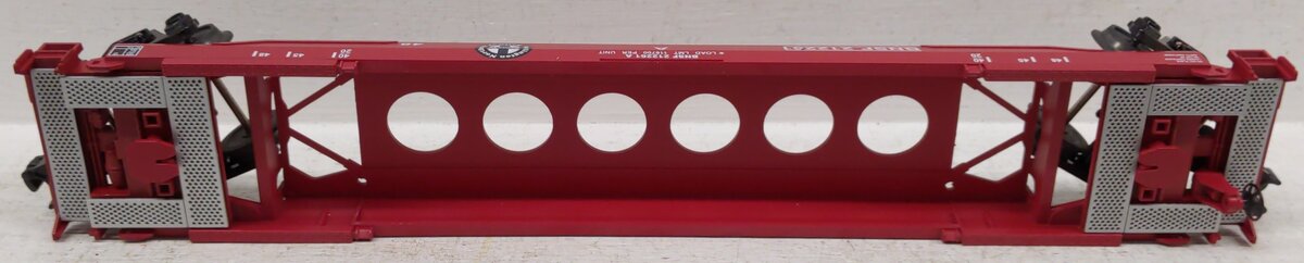 MTH 30-7644 O Gauge BNSF Husky-Stack Car with Containers #212261 EX/Box
