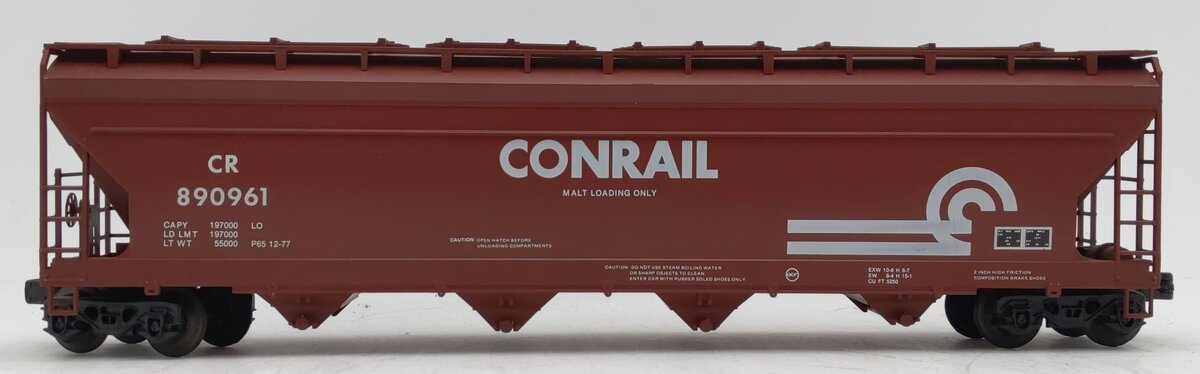 Weaver O Gauge Conrail Covered Hopper #890961 [3-Rail] EX/Box