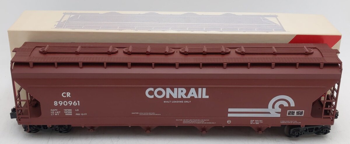 Weaver O Gauge Conrail Covered Hopper #890961 [3-Rail] EX/Box