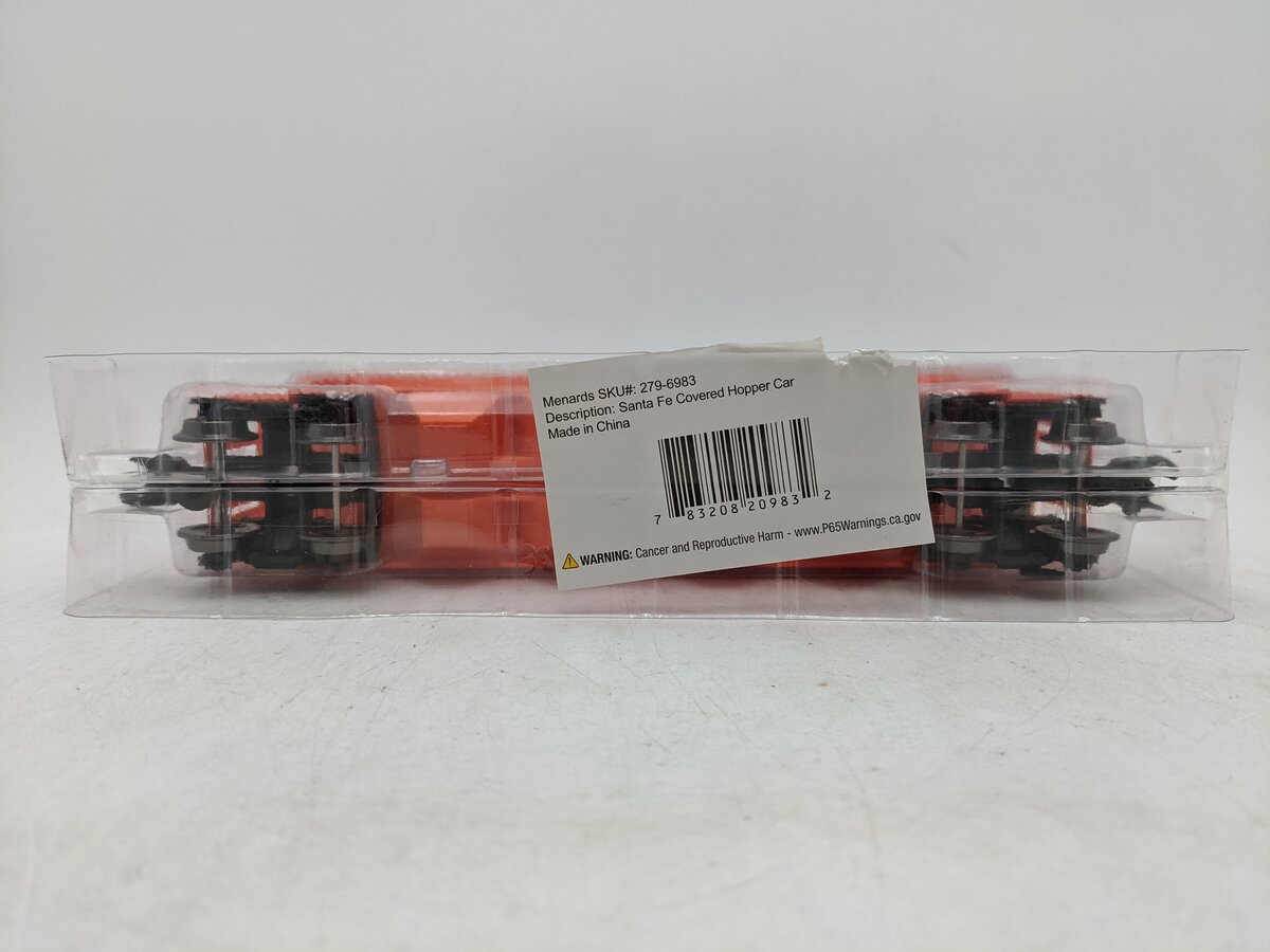 Menards 279-6983 O Santa Fe Covered Hopper #7533 NIB