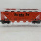 Menards 279-6983 O Santa Fe Covered Hopper #7533 NIB