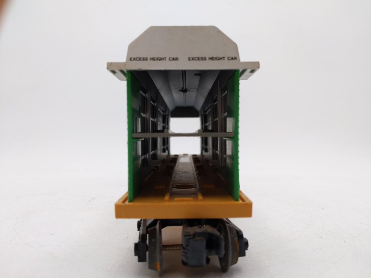 Lionel 6-16217 O Gauge Burlington Northern Auto Carrier with Screens VG/Box