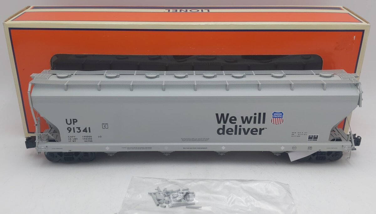 Lionel 6-27461 O Gauge Union Pacific ACF 4-Bay Hopper #91341/Box