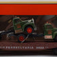 Lionel 6-17518 O Gauge Pennsylvania Flatcar with 2 Corgi Mack AEC Trucks #9823 VG/Box
