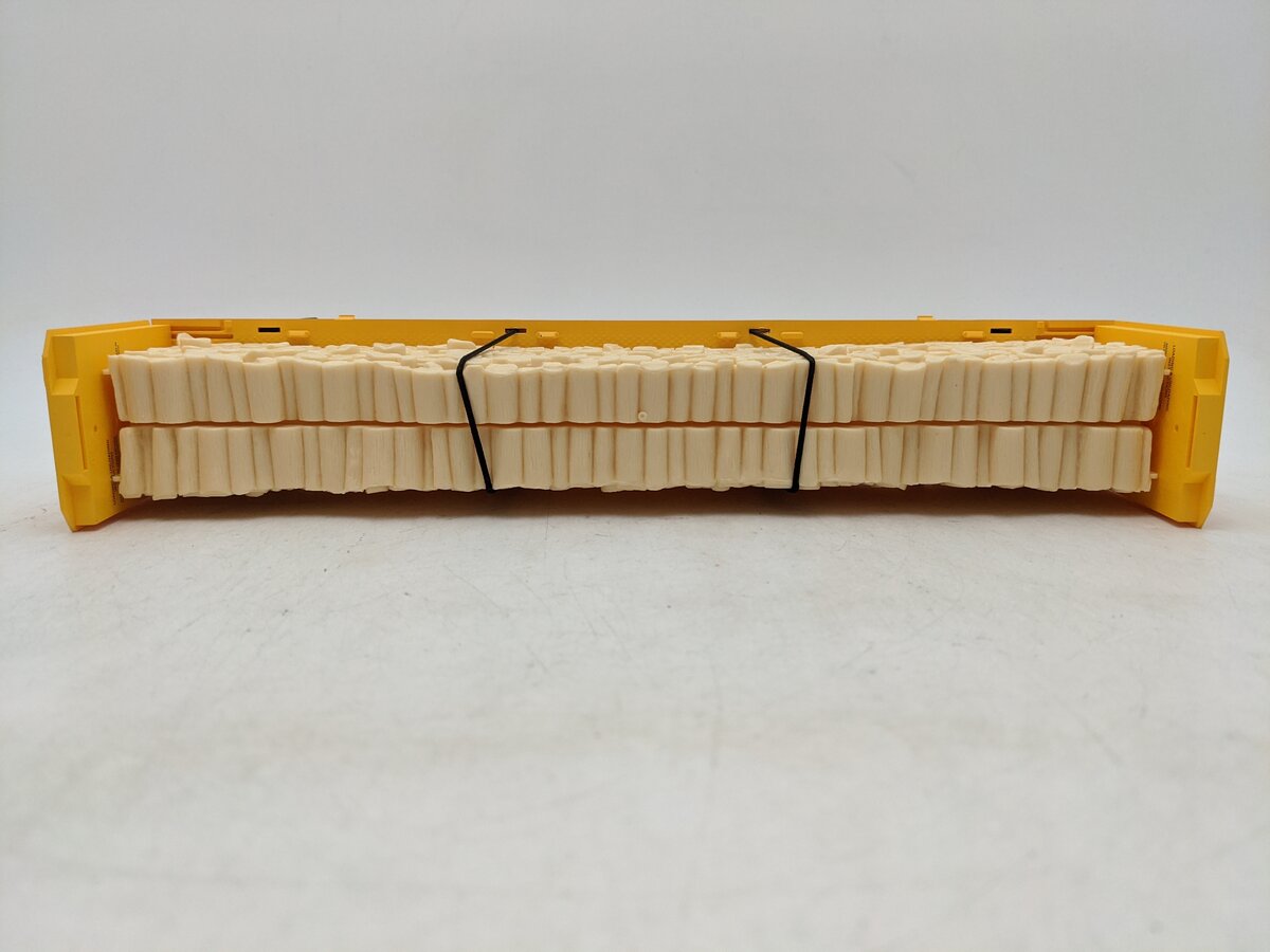 Lionel 2043121 O Trailer Train Standard Bulkhead Flatcar #81023 EX/Box