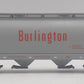 MTH 20-97410 O Gauge Burlington 4-Bay Cylindrical Hopper #3223 LN/Box
