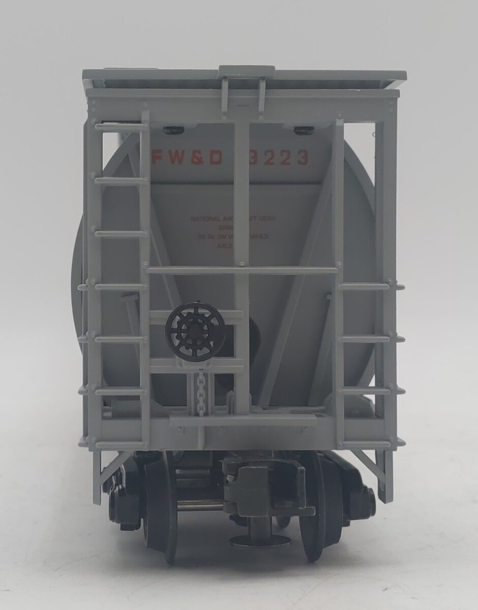 MTH 20-97410 O Gauge Burlington 4-Bay Cylindrical Hopper #3223 LN/Box