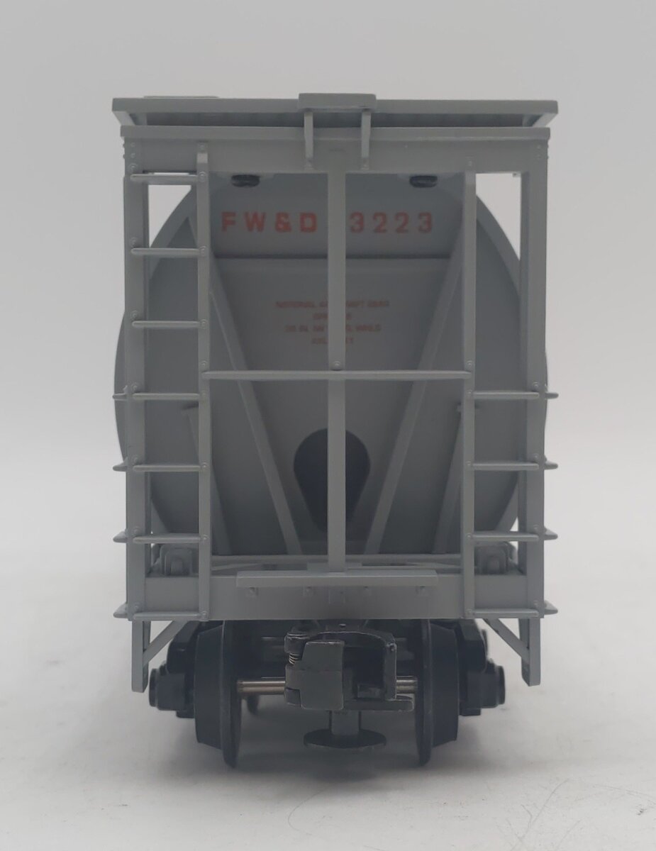 MTH 20-97410 O Gauge Burlington 4-Bay Cylindrical Hopper #3223 LN/Box