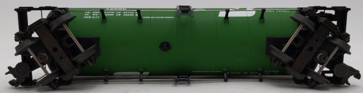 MTH 20-9200 O Burlington Northern Tank Car #12686 VG/Box