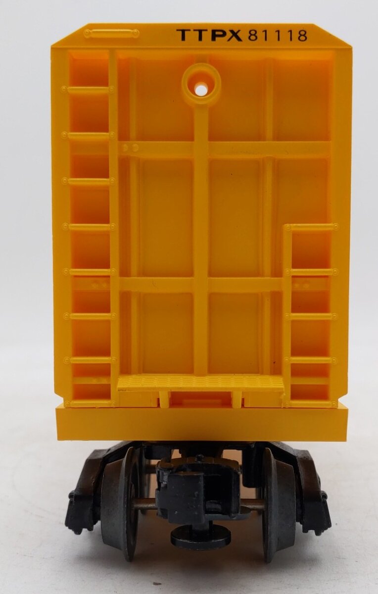 Lionel 2043123 O Trailer Train Standard Bulkhead Flat Car #81118