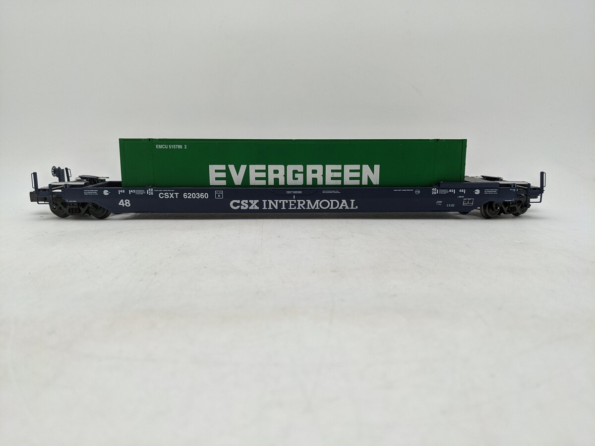 Lionel 2226591 O CSX Husky Stack Car #620360 EX
