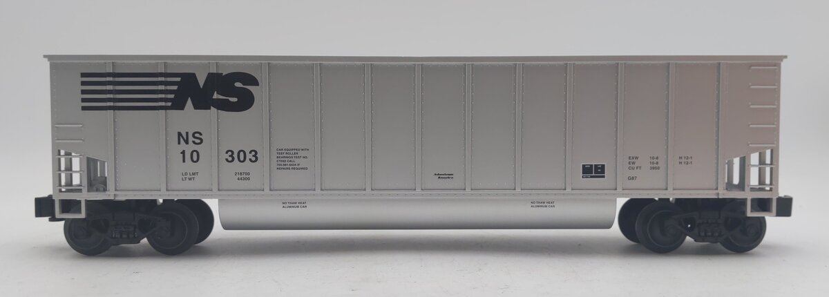 Lionel 6-17463 O Gauge Norfolk Southern Bathtub Gondola #10303 LN/Box