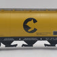 MTH 20-97405 O Gauge Chessie 3-Bay Cylindrical Hopper #101476 LN/Box