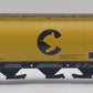 MTH 20-97405 O Gauge Chessie 3-Bay Cylindrical Hopper #101476 LN/Box