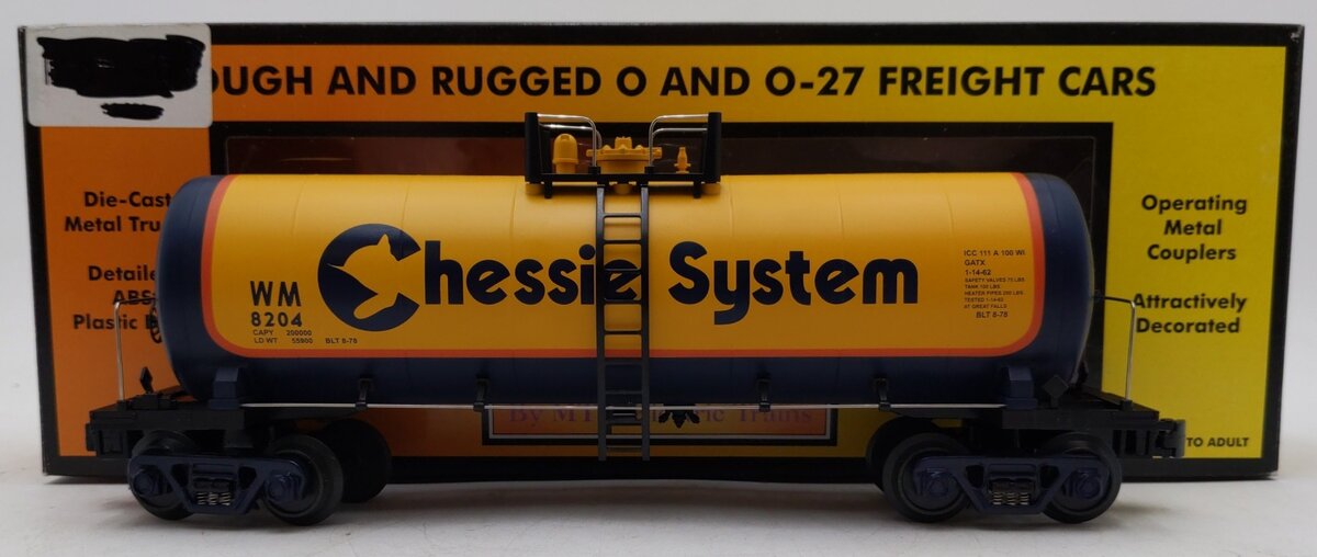 MTH 30-73134 O Gauge Cheesie Modern Tank Car LN/Box