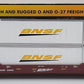 MTH 30-7054C BNSF Husky Stack Car LN/Box