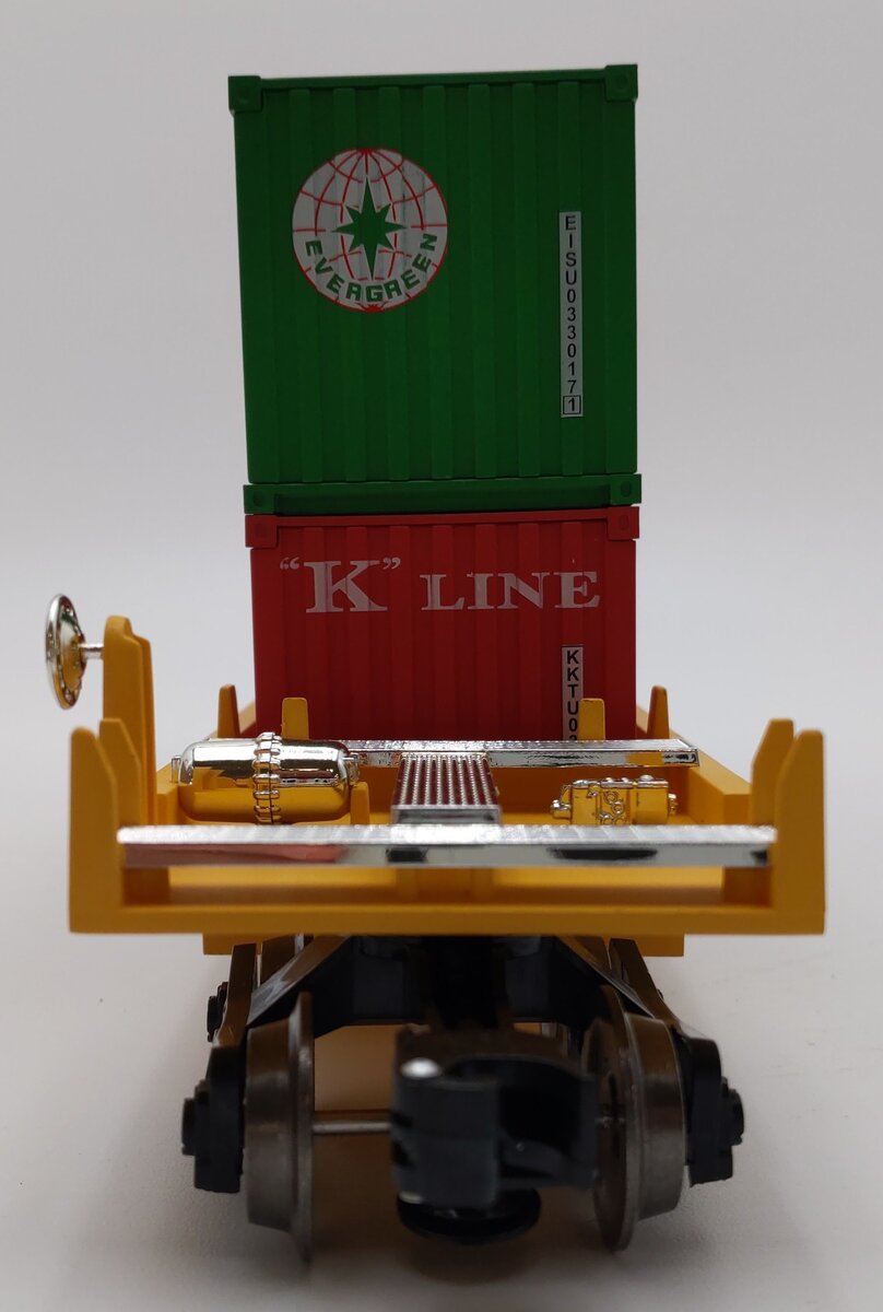 Menards 275-9077 O TTX Intermodal Car w/ Two Shipping Containers #6000 LN/Box