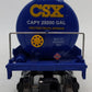 Menards 279-6732 O Gauge CSX Tanker Car #2687 EX/Box