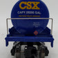 Menards 279-6732 O Gauge CSX Tanker Car #2687 EX/Box