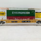 Menards 275-9077 O TTX Intermodal Car w/ Two Shipping Containers #4690 NIB