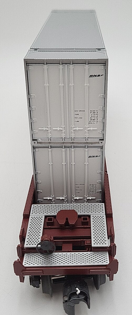 MTH 30-7054A O Scale BNSF Husky Stack Car LN/Box
