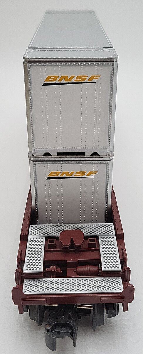 MTH 30-7054A O Scale BNSF Husky Stack Car LN/Box
