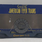 American Flyer 6-48531 S Scale Chessie Flatcar with Cable Reel LN/Box