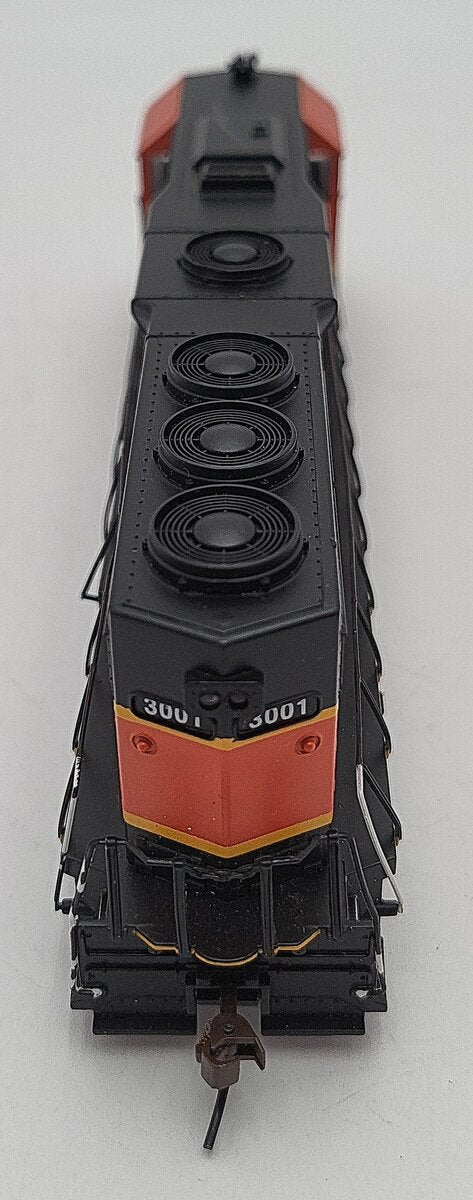 Bachmann HO Scale Burlington Northern Diesel Locomotive #3001 EX