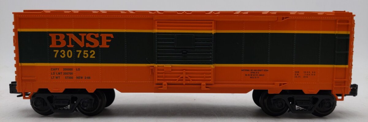 Industrial Rail IDM1007 O Burlington Northern Santa Fe Box Car #730752 EX
