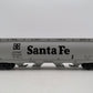 MTH 20-97421 O Gauge Santa Fe 4-Bay Cylindrical Hopper Car #301436 EX