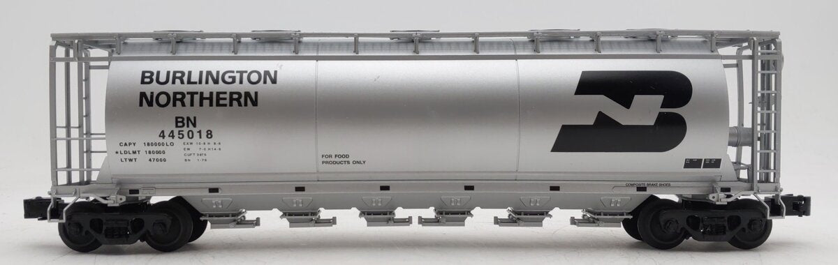 Atlas 6337-1 O Gauge Burlington Northern Hopper Car #445018 (3 Rail) EX