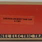 Lionel 6-17901 O Gauge Chevron Uni-body Tank Car/Box
