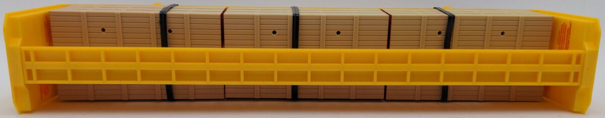 Lionel 6-16380 O Gauge Union Pacific Center I-Beam Flatcar with Wood Load EX/Box