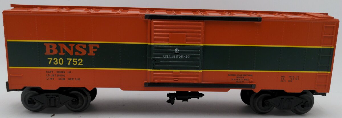 Williams FC97 O Gauge Burlington Northern Santa Fe Boxcar #730752 EX