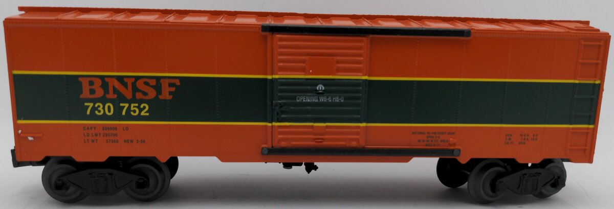 Williams FC97 O Gauge Burlington Northern Santa Fe Boxcar #730752 EX