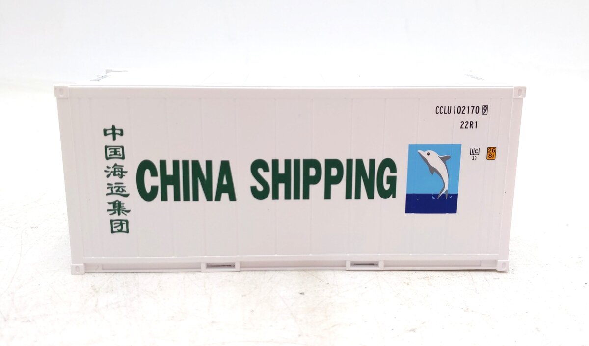Atlas 3002231-1 O China Shipping 2 Rail 20' Refrigerated Container NIB