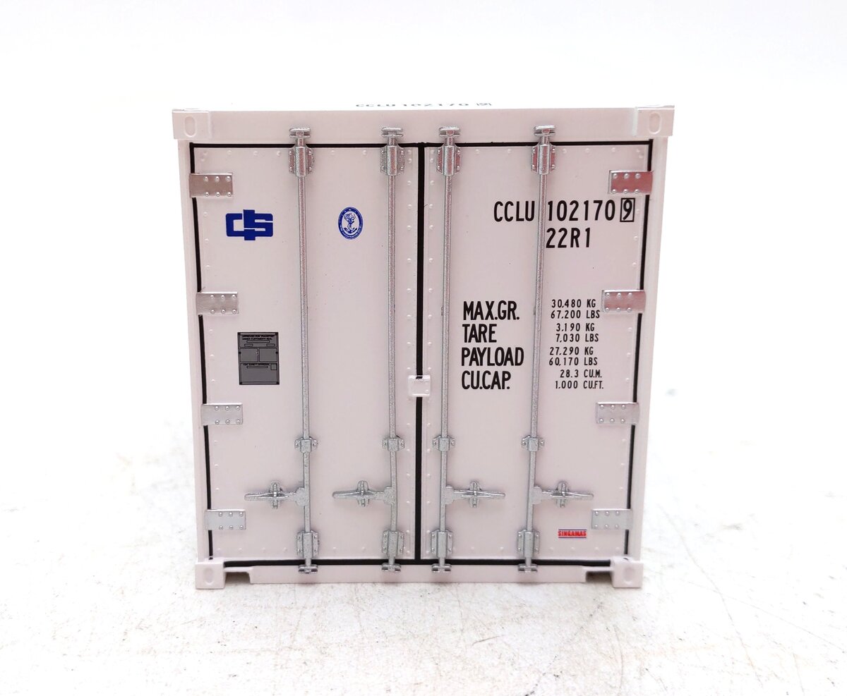 Atlas 3002231-1 O China Shipping 2 Rail 20' Refrigerated Container NIB