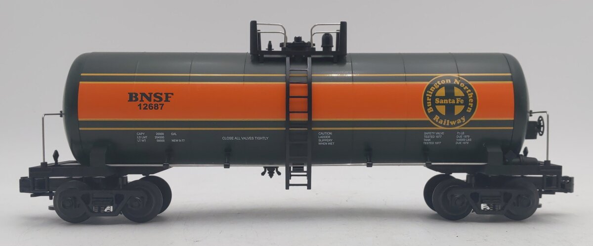 MTH 20-92010 O BNSF Tank Car #12687 LN/Box