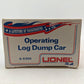 Lionel 6-9300 O Gauge Penn Central Operating Log Dump w/3 Logs VG/Box